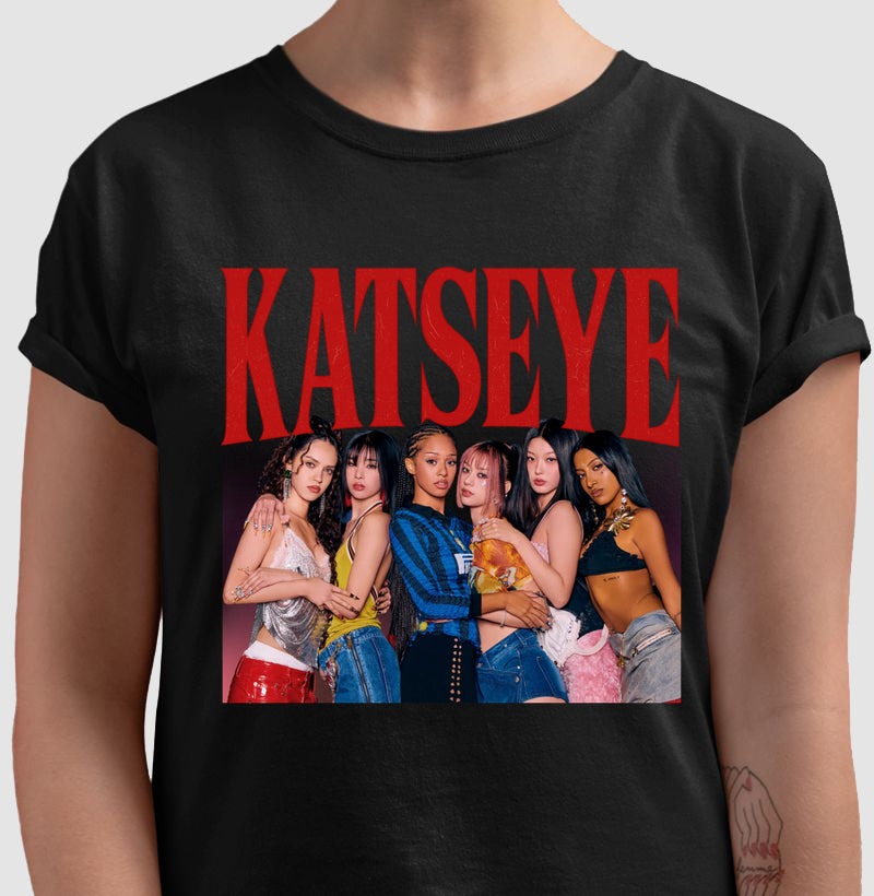 Camiseta Katseye Membros