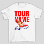 Camiseta Doja Cat Tour Ma Vie branca