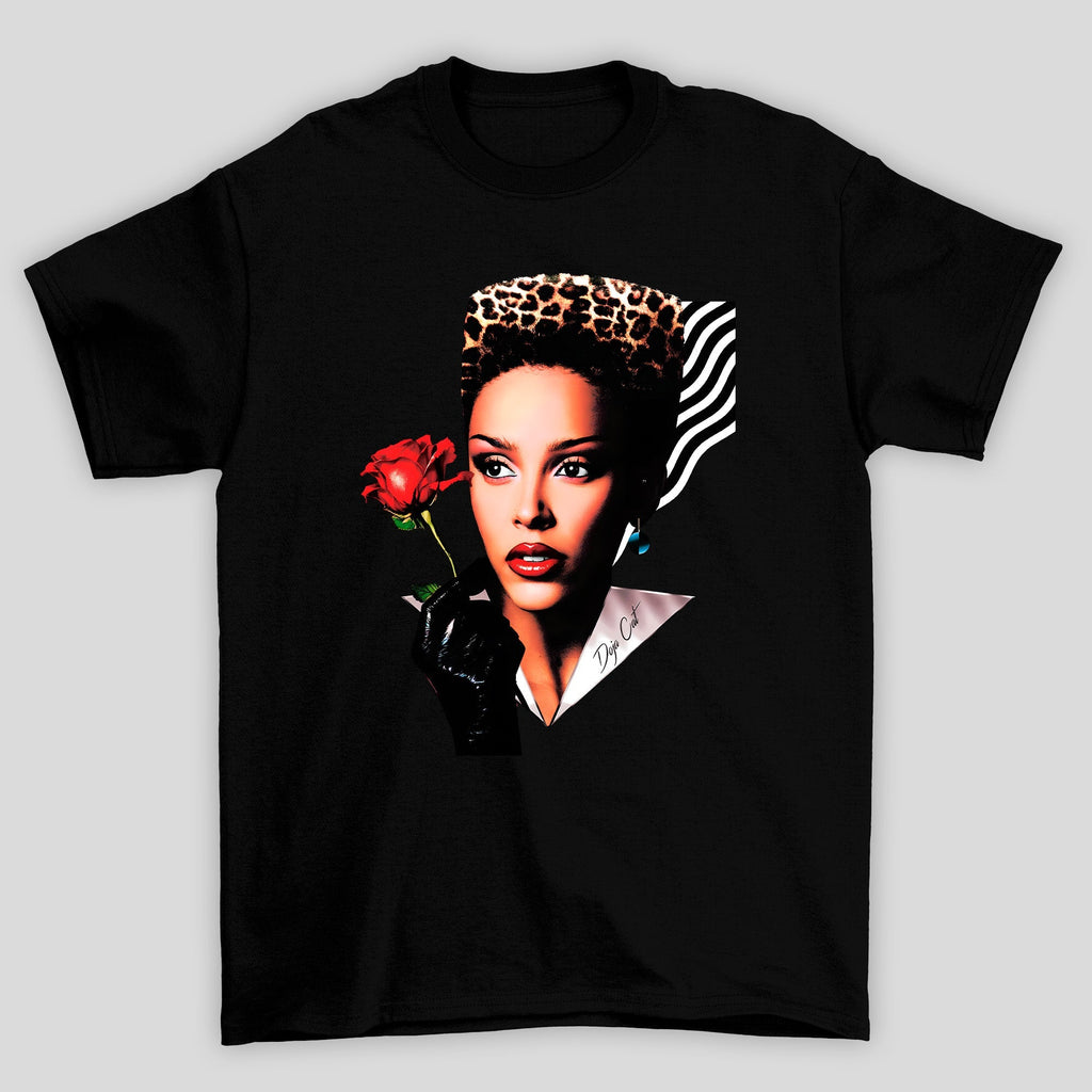 Camiseta Doja Cat Hair Style preta