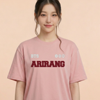 Camiseta BTS Arirang - Rosa (Wonyoung)
