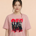 Camiseta BTS Arirang Magazine World - Rosa (Wonyoung)