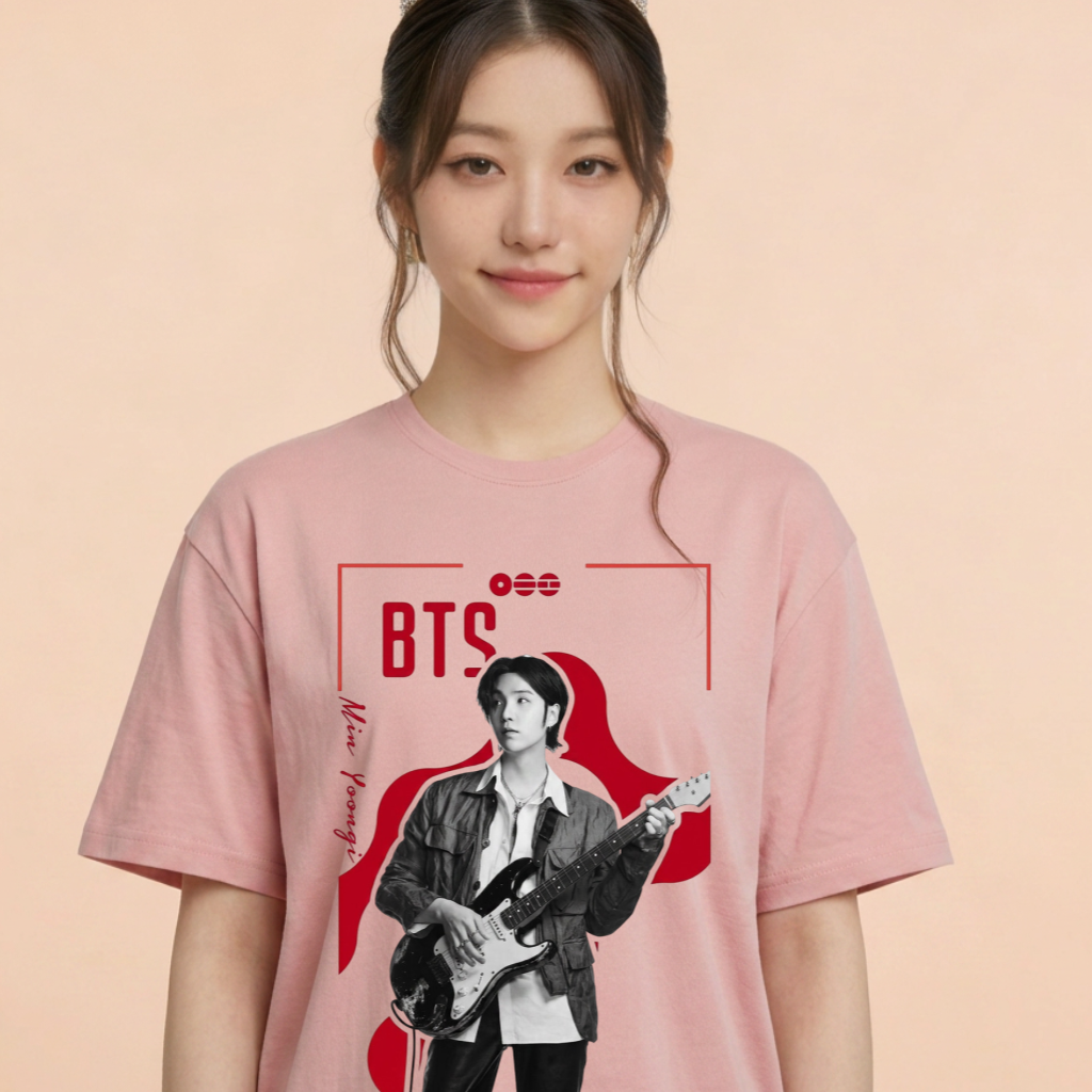 Camiseta BTS Jungkook Pôster | Oppa Lab Camiseta BTS Jungkook Pôster | Oppa Lab