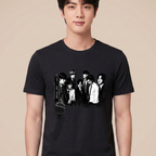 Camiseta BTS Vintage Seoul - Preta (Jin)