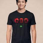 Camiseta BTS World Tour 2026 Brasil - Preta (V)