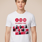 Camiseta BTS World Tour 2026 - Branca (Jimin)