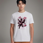 Camiseta Aespa Chrome branca