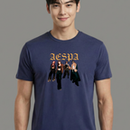 Camiseta Aespa Dirty Work Concept azul
