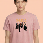 Camiseta Aespa Dirty Work Concept rosa