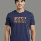 Camiseta Aespa Dirty Work Logo azul
