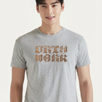 Camiseta Aespa Dirty Work Logo cinza