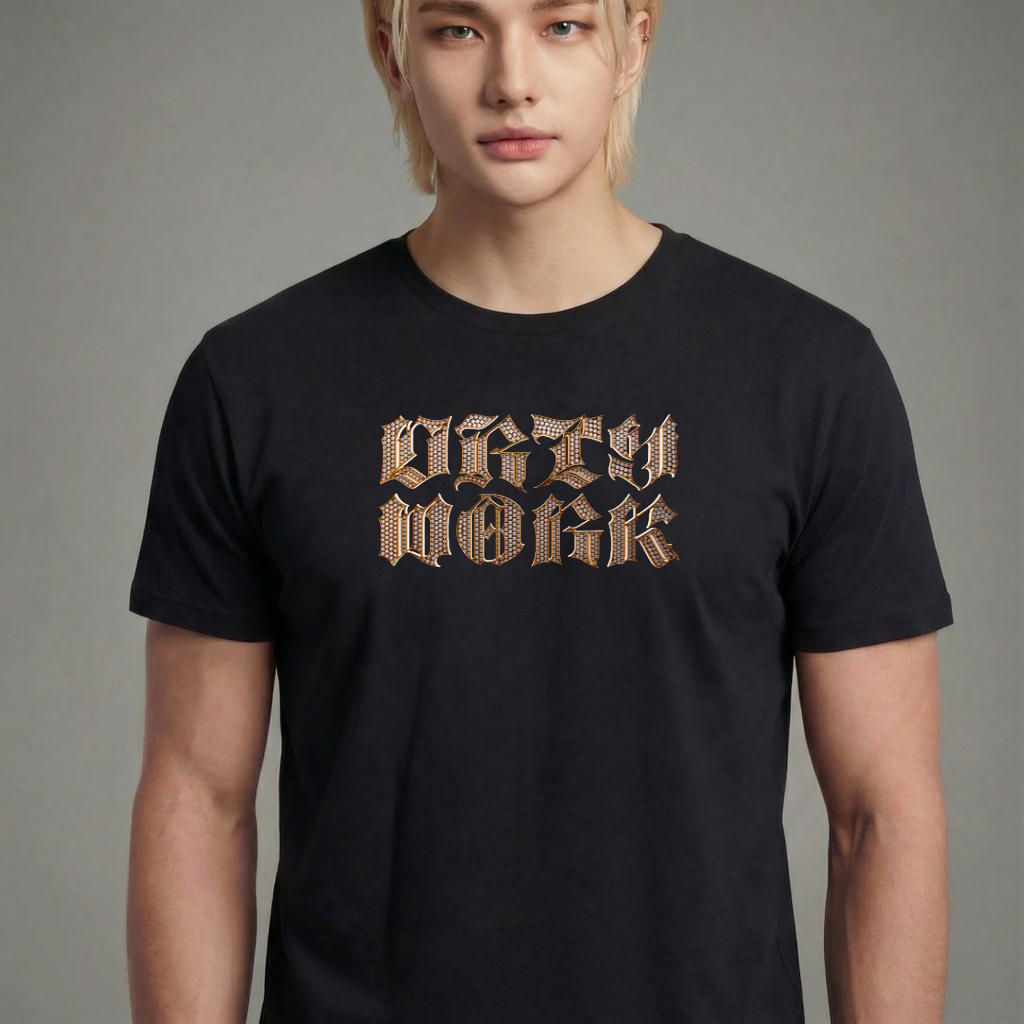 Camiseta camiseta-basica-aespa-dirty-work-logo - Preta