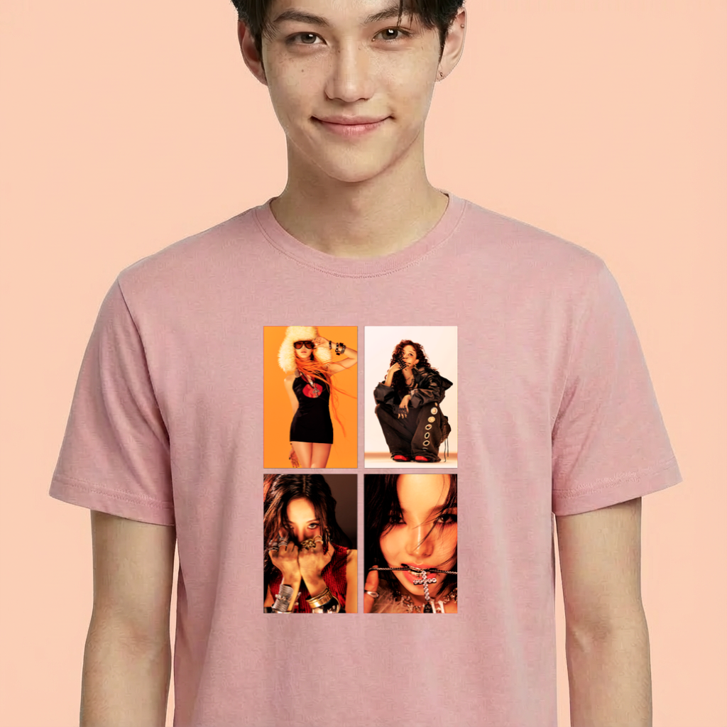 Camiseta camiseta-basica-aespa-dirty-work-ot4 - Rosa
