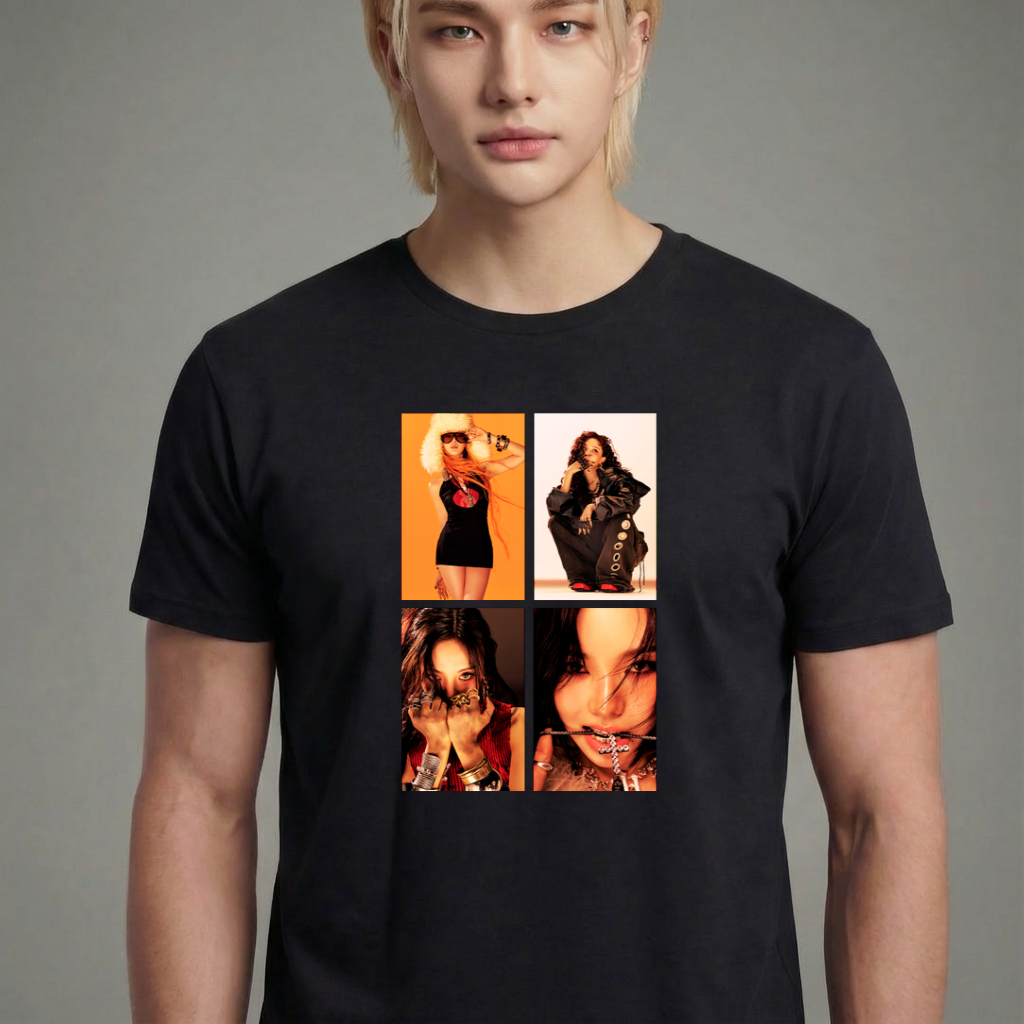 Camiseta camiseta-basica-aespa-dirty-work-ot4 - Preta