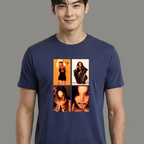 Camiseta Aespa Dirty Work OT4 azul