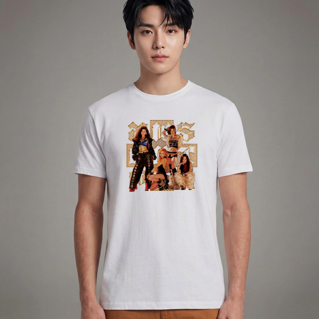 Camiseta Básica Aespa Dirty Work - Branca