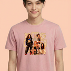 Camiseta Aespa Dirty Work rosa