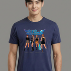 Camiseta Aespa Girls azul