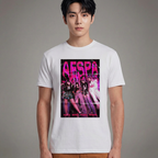 Camiseta Aespa Graphic branca