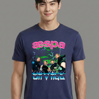 Camiseta Aespa Group azul
