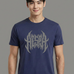 Camiseta Aespa Heavy Metal azul