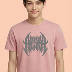 Camiseta Aespa Heavy Metal rosa