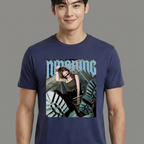 Camiseta Aespa Ningning azul