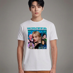 Camiseta Aespa Winter Retro 90's branca