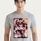 Camiseta ATEEZ Bouncy cinza