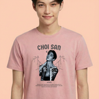 Camiseta ATEEZ Choi San rosa