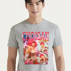 Camiseta ATEEZ Choisan cinza