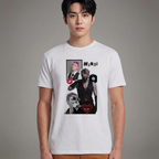 Camiseta ATEEZ Mingi Collab branca