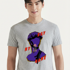 Camiseta ATEEZ Say My Name cinza