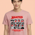 Camiseta ATEEZ Wanted rosa