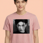 Camiseta ATEEZ Wooyoung Photo rosa