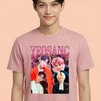Camiseta ATEEZ Yeosang Graphic rosa