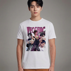 Camiseta ATEEZ Yeosang branca
