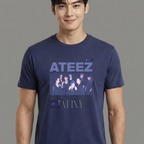 Camiseta ATEEZ Atiny azul