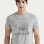 Camiseta ATEEZ Expedition Tour cinza