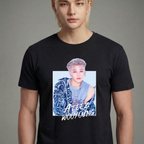 Camiseta ATEEZ Wooyoung preta