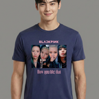 Camiseta BLACKPINK How You Like That azul