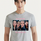 Camiseta BLACKPINK How You Like That cinza