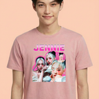 Camiseta BLACKPINK Jennie rosa