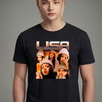 Camiseta BLACKPINK Lisa preta