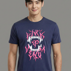 Camiseta BLACKPINK Pink Venom azul