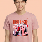 Camiseta BLACKPINK Rose rosa