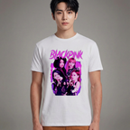 Camiseta BLACKPINK branca