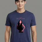 Camiseta BLACKPINK Deadline Jennie azul