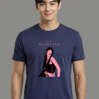 Camiseta BLACKPINK Deadline Jisoo azul