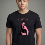Camiseta BLACKPINK Deadline Jisoo preta