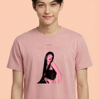 Camiseta BLACKPINK Deadline Jisoo rosa